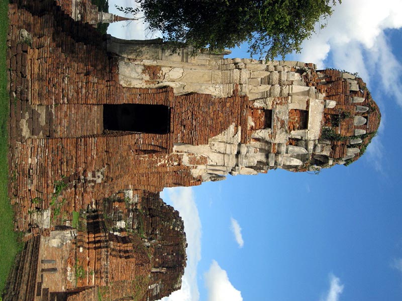 Руины храма в Аютайе