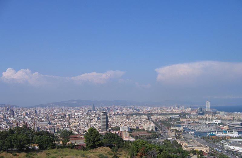 Барселона. Панорама